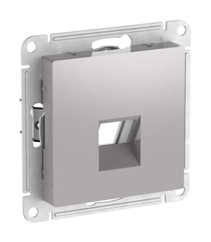 Systeme Electric AtlasDesign Алюминий Накладка для информационных функций типа Keystone