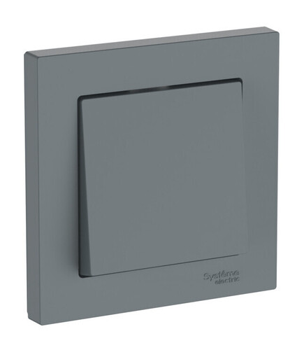 Systeme Electric AtlasDesign Грифель Выключатель 1-клавишный, сх.1, 10АХ, в сборе, быстрозажим. клем.