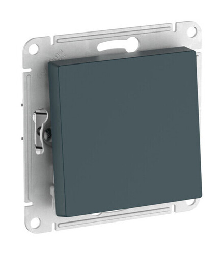 Systeme Electric AtlasDesign Изумруд Выключатель 1-клавишный, сх.1, 10АХ, мех., быстрозажим. клем.