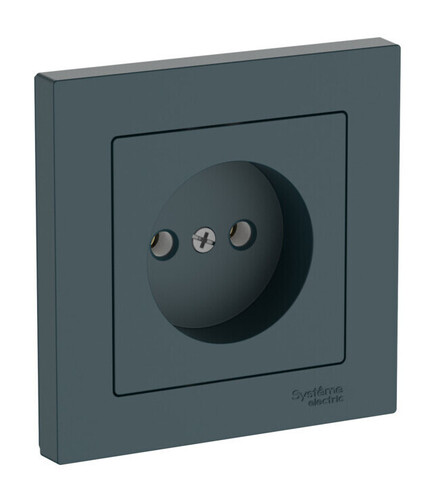 Systeme Electric AtlasDesign Изумруд Розетка без заземления, 16А, в сборе, быстрозажим. клем.