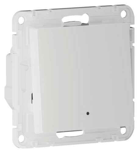 SBER Systeme Electric AtlasDesign Smart Белый Выключатель 1-кл с опц.нейтралью., Zigbee, сх.1, L(N), 10А, мех.