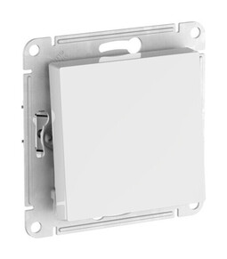 Systeme Electric AtlasDesign Белый Переключатель 1-клавишный, сх.6, 10АХ, мех., быстрозажим. клем.