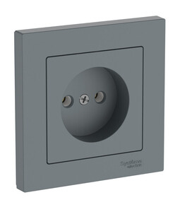 Systeme Electric AtlasDesign Грифель Розетка без заземления, 16А, в сборе, быстрозажим. клем.