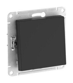 Systeme Electric AtlasDesign Карбон Выключатель с самовозвратом, сх.1, 10АХ, мех., быстрозажим. клем.