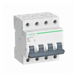 Systeme Electric City9 Set Автоматический выключатель C 3A 4P 4,5kA