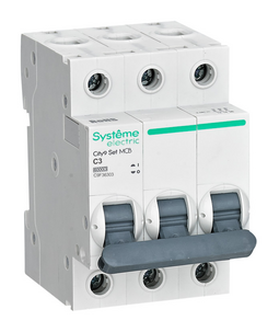 Systeme Electric City9 Set Автоматический выключатель C 3A 3P 6kA