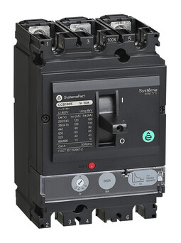 Systeme Electric SystemePact СCB Автоматический выключатель 100 150KA 3P3D TMD50