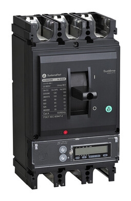 Systeme Electric SystemePact СCB Автоматический выключатель 630 100KA 3P3D S5.3E 630A